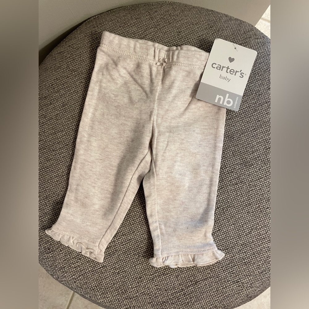 NWT Carter's NB Girl Pants